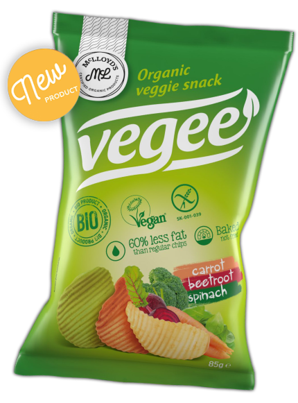 Vegee 🍅🥔🥦🥬🥕 Baked Organic Veggie Snacks - Vegee